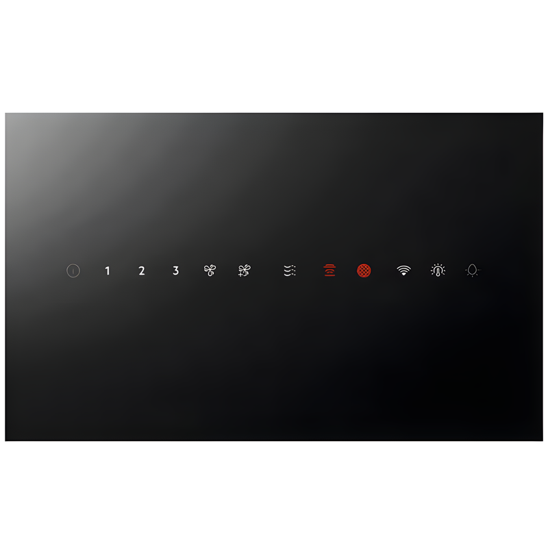 AEG NDV8791CB - Black 90cm Chimney Cooker Hood - A+ Energy