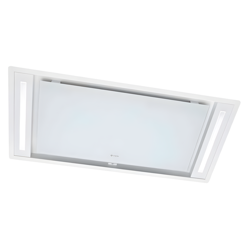Caple CE903WH - White Glass 90cm Ceiling Extractor