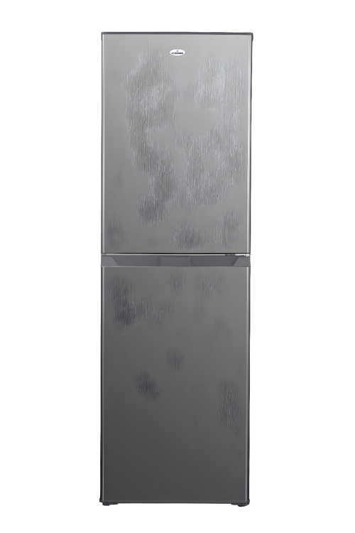 IceKing IK1750EX - Inox Combi Fridge Freezer - 248L Total Capacity - E Energy
