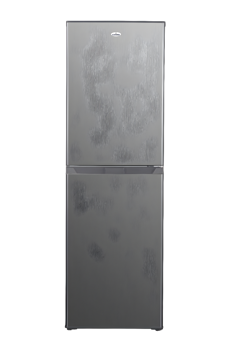 IceKing IK1750EX - Inox Combi Fridge Freezer - 248L Total Capacity - E Energy