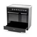 Tesla T90DCRCB - 90cm Double Cavity Electric Range Cooker