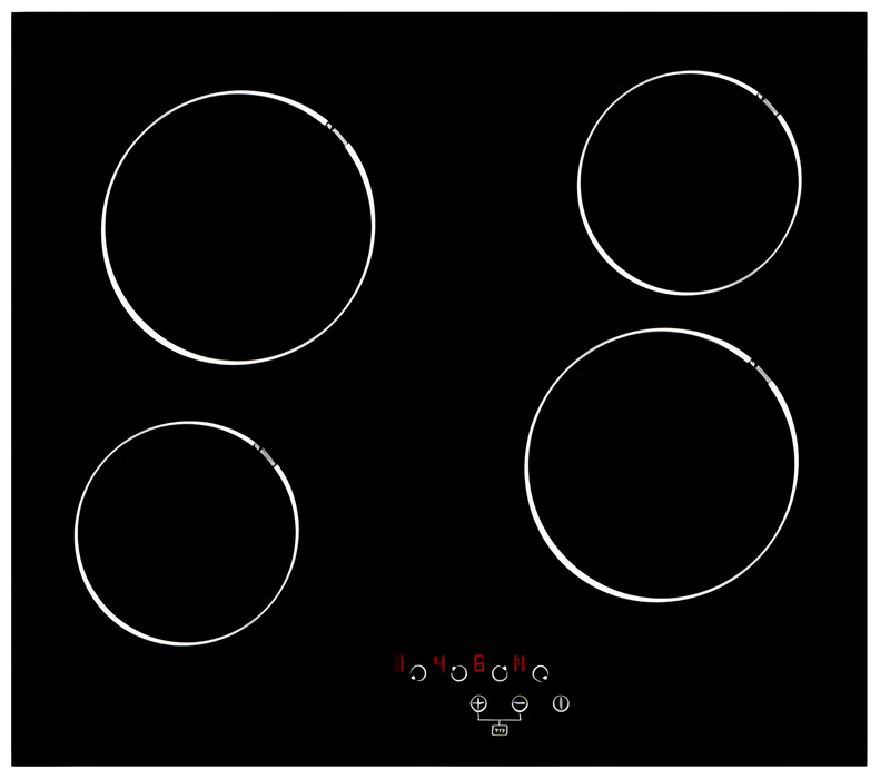 Cata UBTCC60F - 4 Zone Ceramic Hob