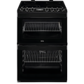 AEG CCB6741ACB - Black Ceramic Electric Cooker - Double Oven - 73/39L - A Energy