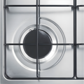 Smeg S64S - Stainless steel 4 Zone Gas Hob