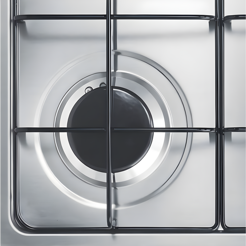 Smeg S64S - Stainless steel 4 Zone Gas Hob