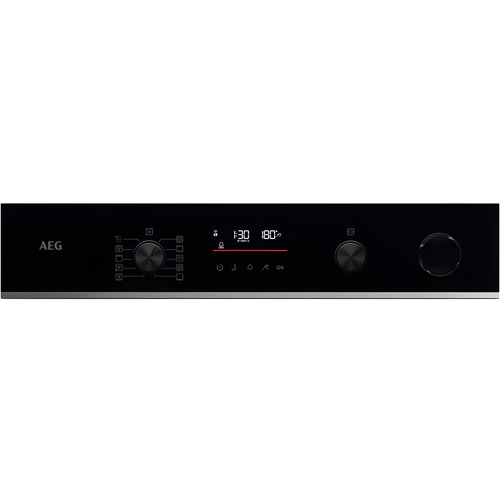 AEG TR6PB521SB - Black Built-In Single Oven - 72L - A++ Energy