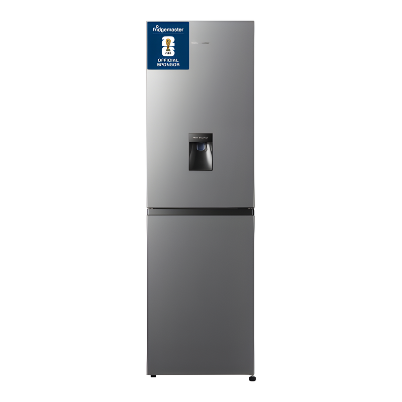 Fridgemaster MC55240DES - Silver Fridge Freezer - 252L Capacity - E Energy