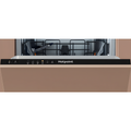 Hotpoint HP2IE10CS80UK - Black 10 Place Setting Slimline Integrated Dishwasher - 47dB - E Rated