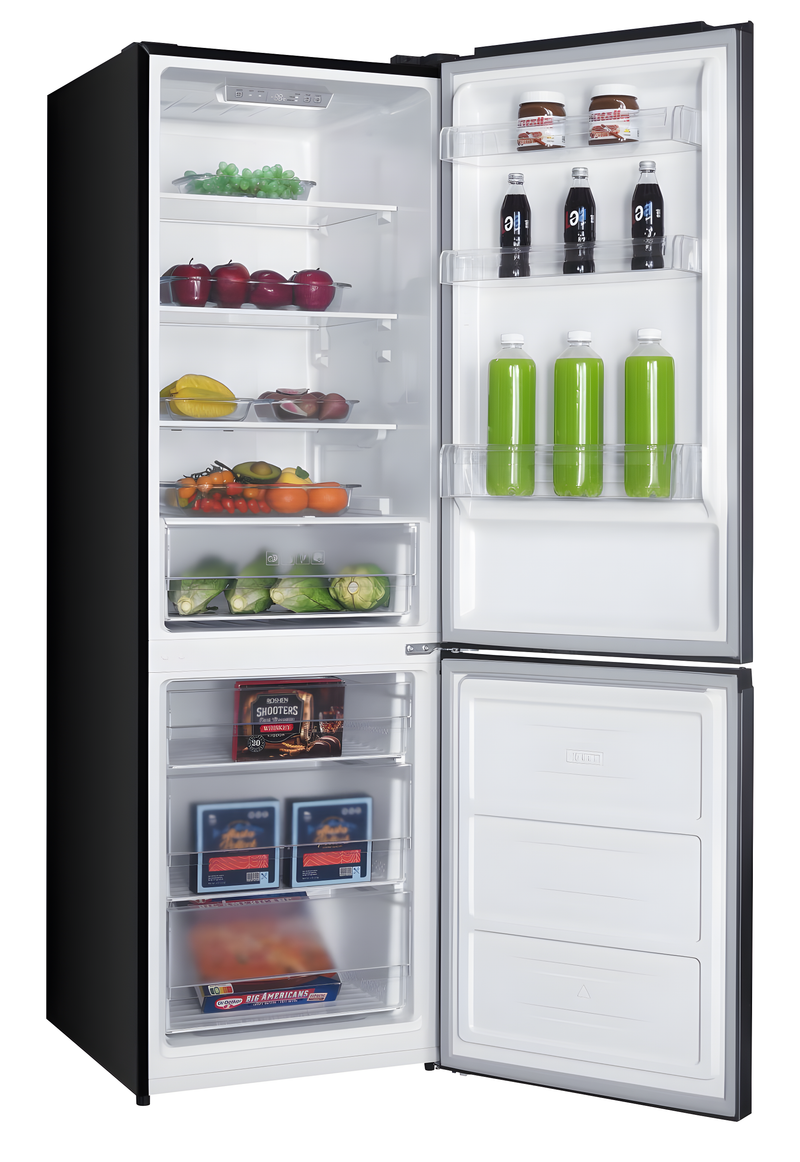 IceKing IK400IX - Inox Fridge Freezer - 400L Total No Frost - E Energy