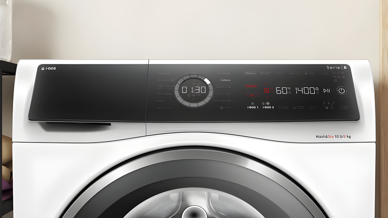 Bosch WNC25410GB - White 10.5KG/6KG Washer Dryer - 1400 RPM - A/D energy