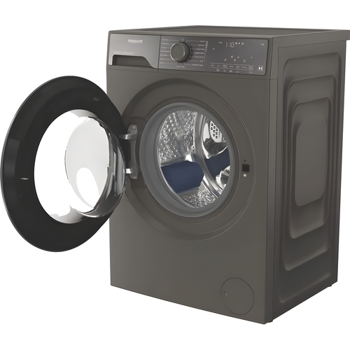 Hotpoint HB93WGCAREUK - Grey 9KG Washing Machine - 1400 RPM - A energy
