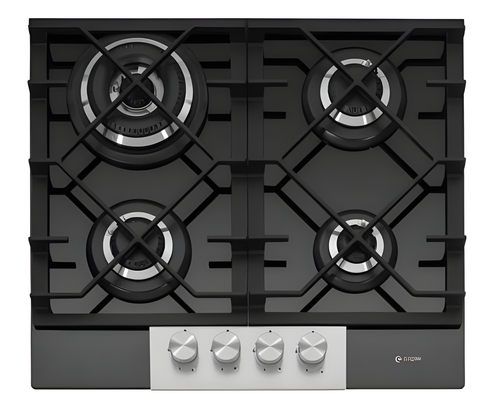 Caple C786G - Black 4 Zone Gas Hob