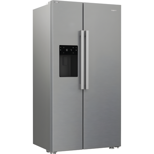 Hotpoint HPG2 6573W XP4UK - Silver American Fridge Freezer - 578L - E Energy