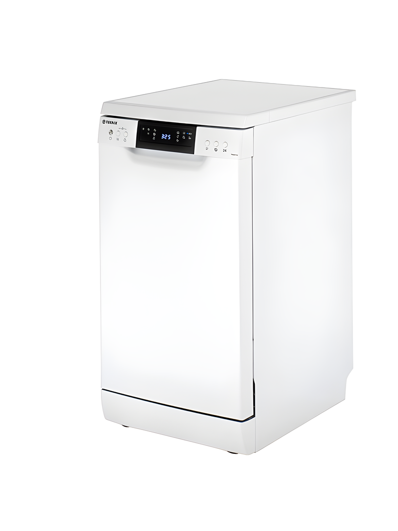 Teknix TFD455W - White Freestanding Dishwasher - E energy