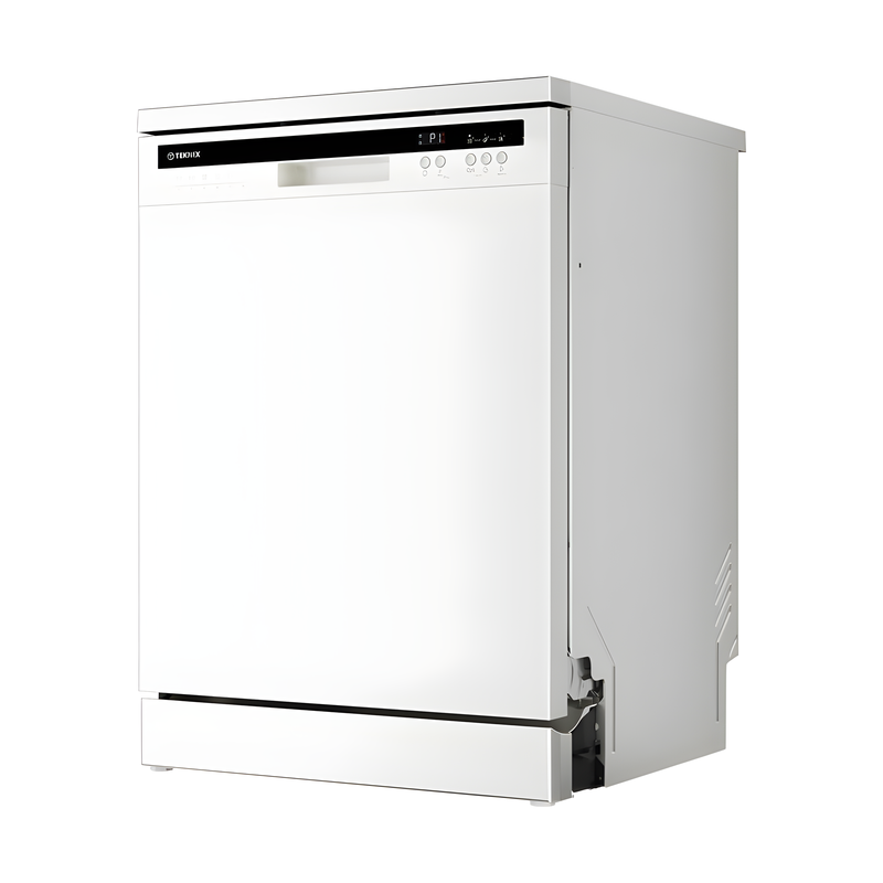 Teknix TX3FD618W - White Full Size Dishwasher - 15 Place Settings - C Energy