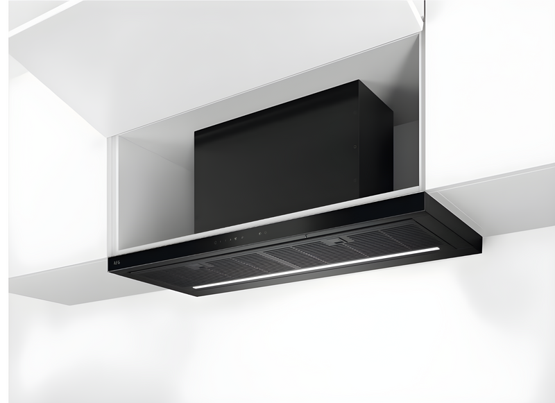 AEG GDP869PB - Black Telescopic Extractor Hood - A+ energy