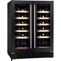 CDA CFWC624BL - Black 38 Bottle Wine Cooler - G Energy Rating