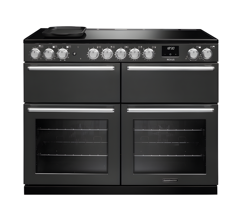 Rangemaster Nexus 110 - Slate Induction Range Cooker - 5 Zones - A Energy