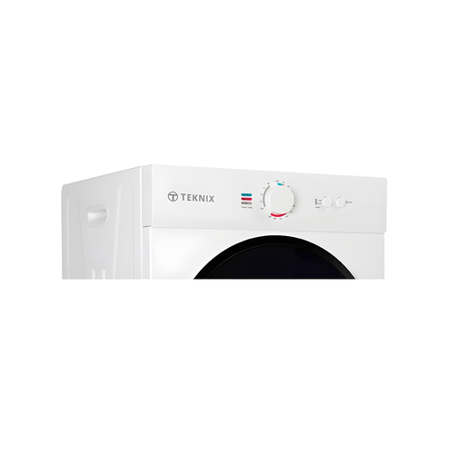 Teknix TKV3W - White 3KG Tumble Dryer - Vented - C Energy Rated