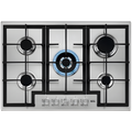 AEG HGB75400SM - Stainless steel 5 Zone Gas Hob