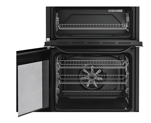 Hotpoint HDE6IDC2SA - Anthracite Electric Cooker - 75L + 38L Dual Cavity - A Rated