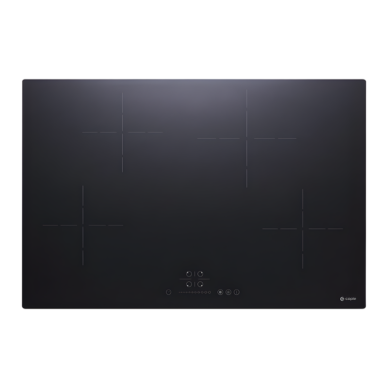 Caple C8641iMB - Matt Black 4 Zone Induction Hob - 77cm