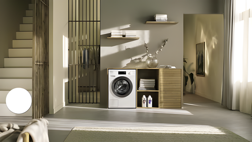 Miele WED385 WCS - Lotus White 9KG Washing Machine - 1400 RPM - A Energy