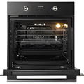 Midea MBO65M90D2-BK - Black Built-in Single Oven - 70 Litres - A+ Energy