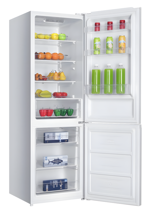 IceKing IK400WH - White Fridge Freezer - 400L Total No Frost - E Energy
