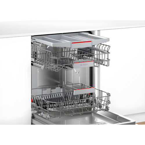 Bosch SMV4HVX00G - Stainless steel Integrated Dishwasher - D energy