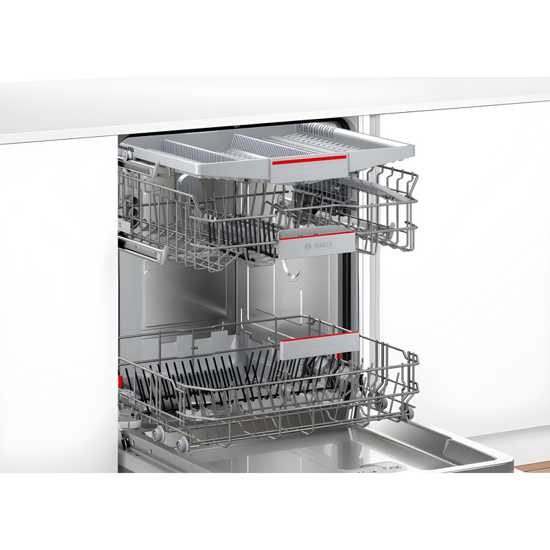 Bosch SMV4HVX00G - Stainless steel Integrated Dishwasher - D energy