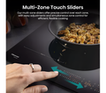 Hisense Hi6 HI8432BSCWF - Black Electric Induction Hob - 4 Cooking Zones