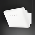 Smeg KFAB84MW - White 70cm Chimney Cooker Hood - 605 m³/h - A Energy