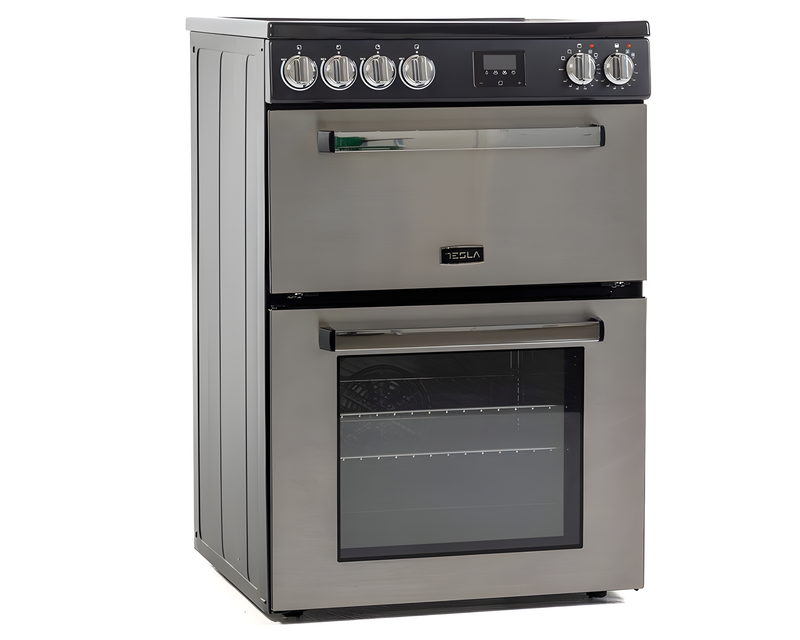 Tesla TMRC60SS - Stainless Steel 60cm Range Cooker - Ceramic Hob - A+ Energy