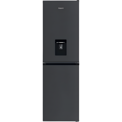 Hotpoint HPKH 1261W XBR4UK - Black 50/50 Fridge Freezer - 268L Total Capacity - E energy rating