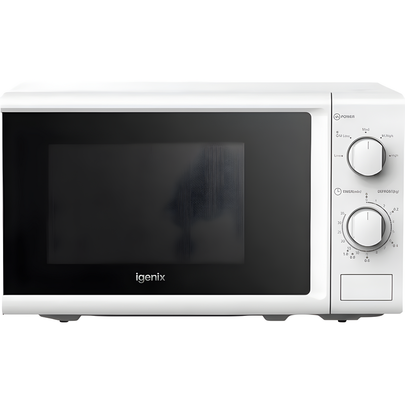 Igenix IGM0820W - White Freestanding Electric Microwave