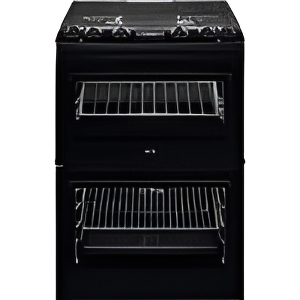 AEG CKX6540ACB - Black Dual Fuel Cooker - 77/39L Capacity - A Energy Rating