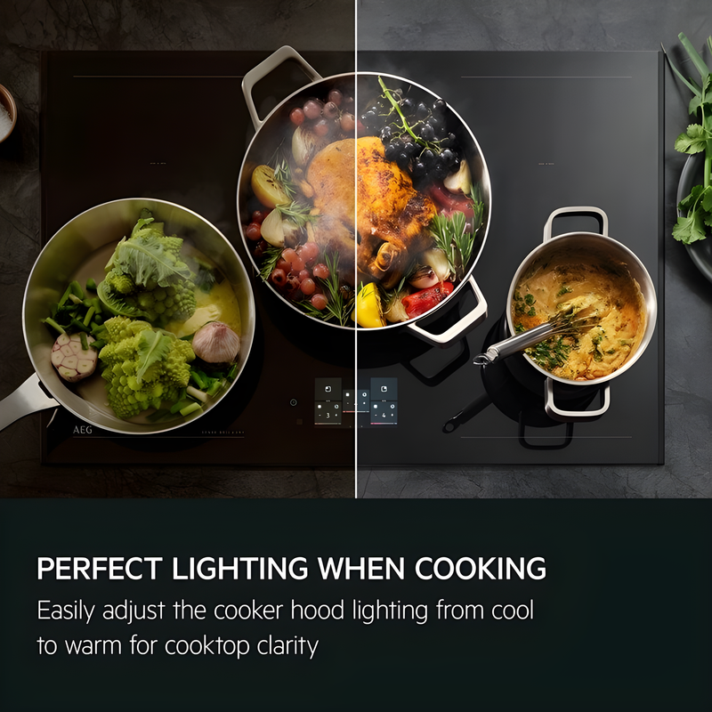 AEG NDC7791SB - Black Ceiling Extractor - 730m³/h - A Rated