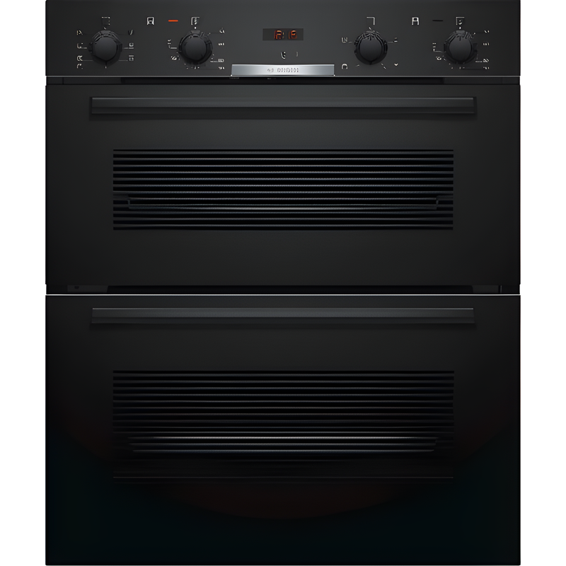 Bosch NBS533BB0B - Black Built under Electric Double Oven - A/B energy