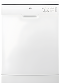 AEG FFX52607ZW - White Freestanding Dishwasher - E energy