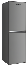 Teknix STF1725X - Silver Fridge Freezer - 138L Fridge/110L Freezer - E Rated