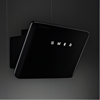 Smeg KFAB84BL - Black 70cm Chimney Cooker Hood - 605 m³/h - A Energy