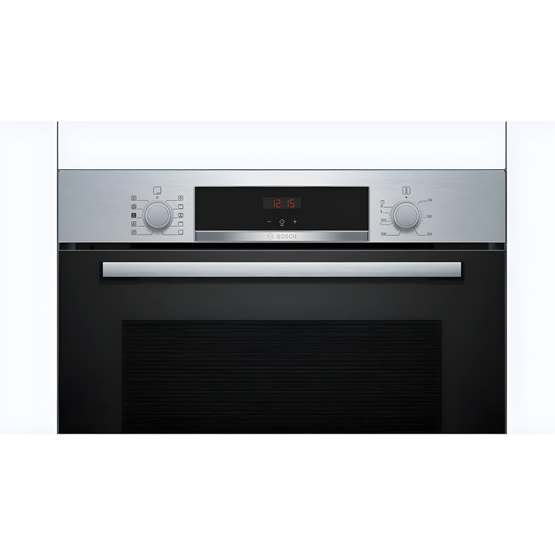 Bosch HQA534BS3B Series 4 Built-In Electric Single Oven - Stainless Steel - 71L Capacity - A+ Energy Rating