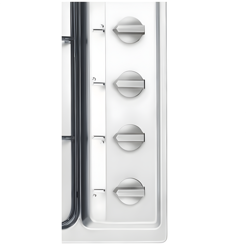 Smeg S64S - Stainless steel 4 Zone Gas Hob