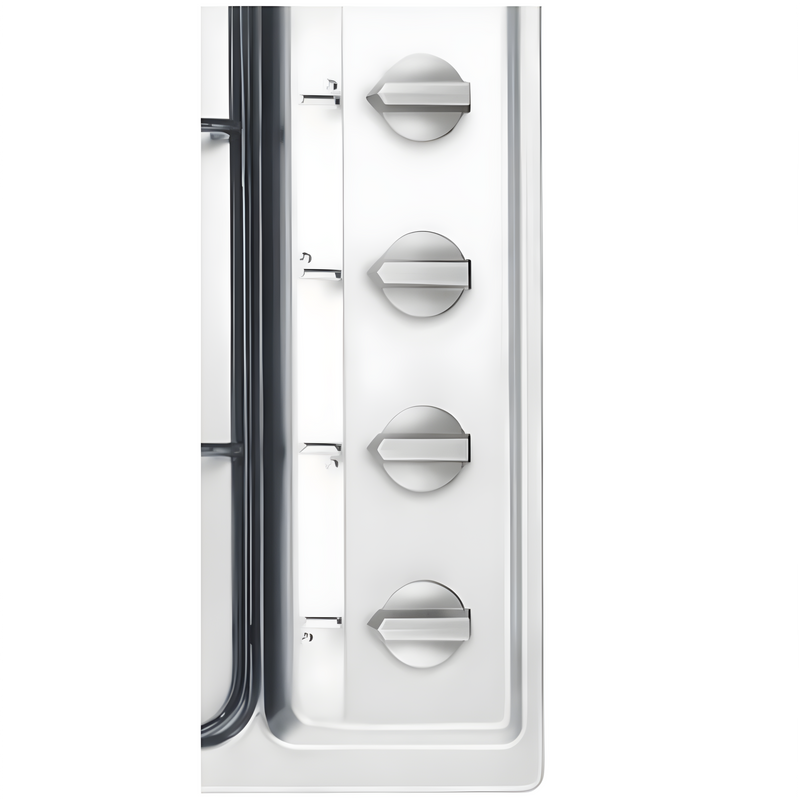 Smeg S64S - Stainless steel 4 Zone Gas Hob