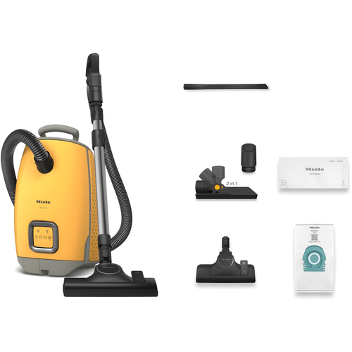 Miele Guard L1 Flex - Yellow Vacuum Cleaner - 74 dB - 3.5L Capacity