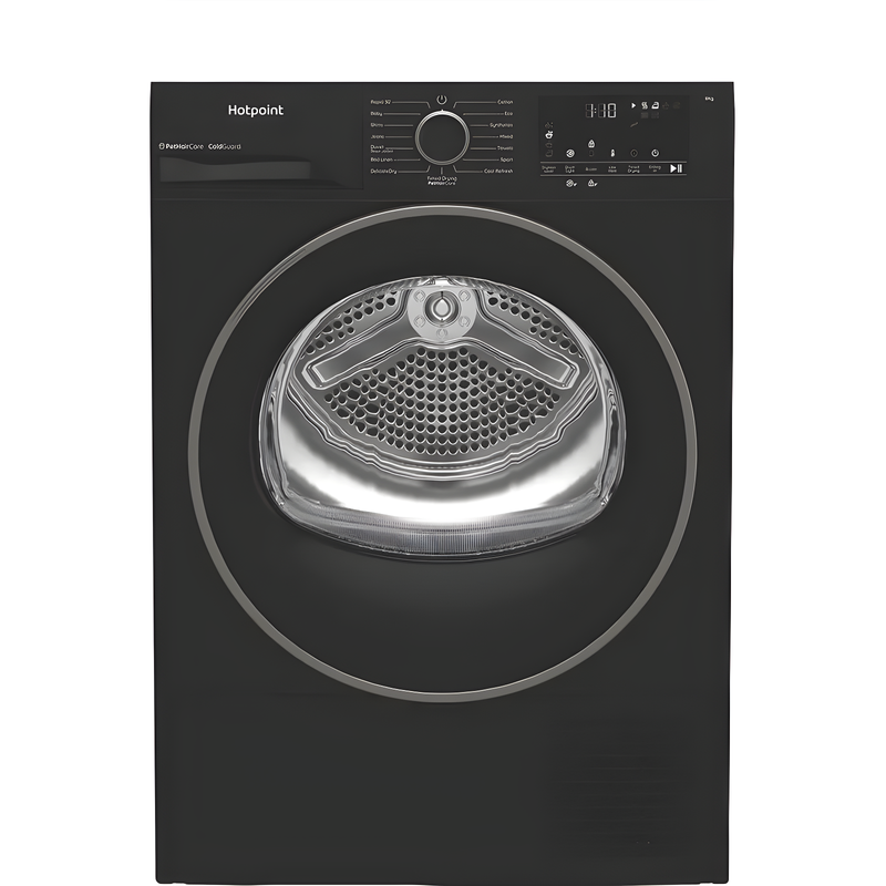 Hotpoint C HSD 84M BB UK - Black Washer Dryers - 8KG Capacity - C Energy