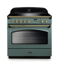 Rangemaster Classic FX 90 CLAS90FXEIMG/B - Mineral Green Induction Range Cooker - 90cm - A Energy