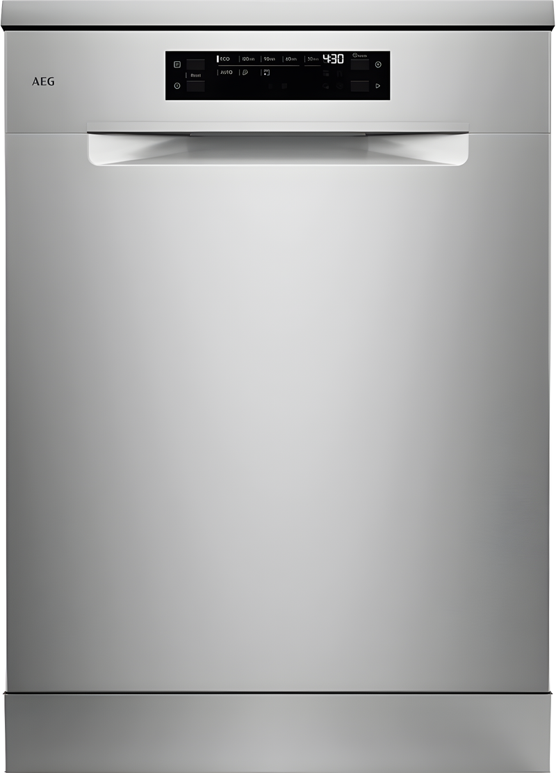 AEG GF6200C2SNM - Stainless Steel Freestanding Dishwasher - 44 dB - AirDry Technology