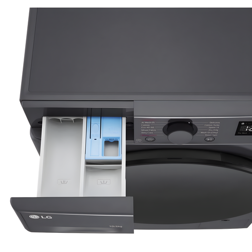 LG FWY606GBLN1 - Slate Grey Washer Dryer - 10KG Wash - 1400RPM - D energy